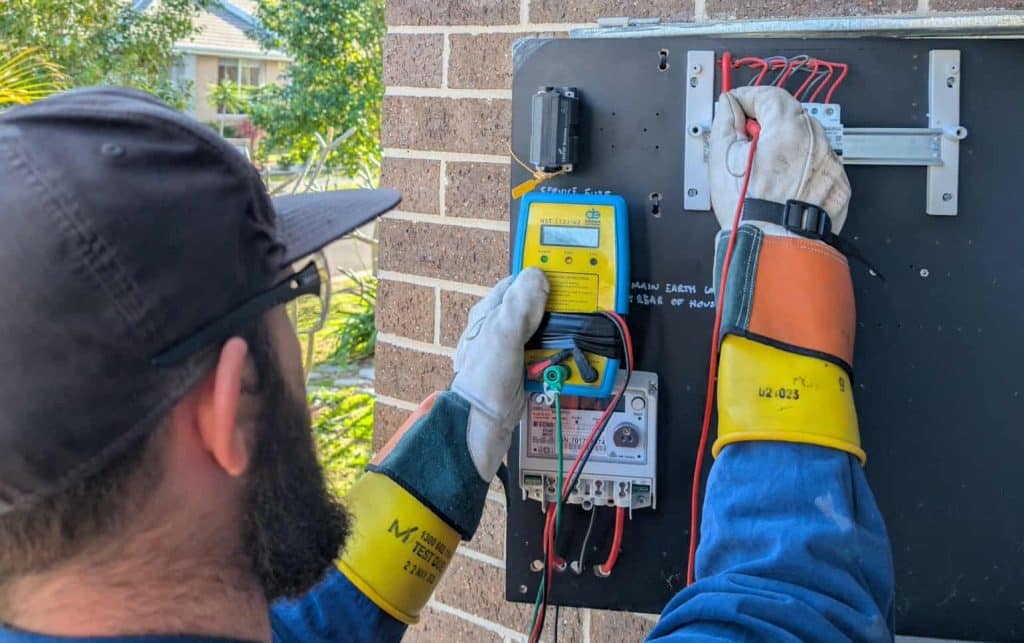 New Switchboard 3 Phase Upgrade advanced Metering in Oakflats